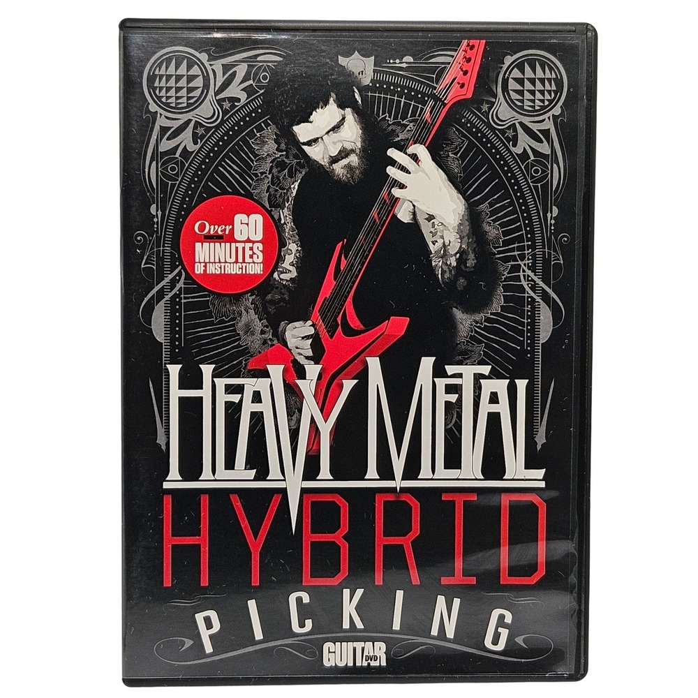 NewBay Media Heavy Metal Hybrid Picking DVD Dave Davidson Revocation Black Red